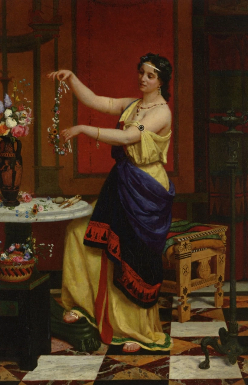 La collana di fiori